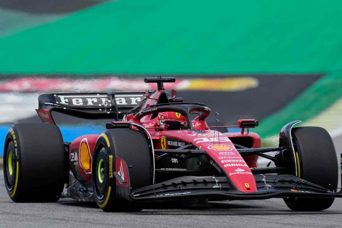 Leclerc fuori GP Brasile