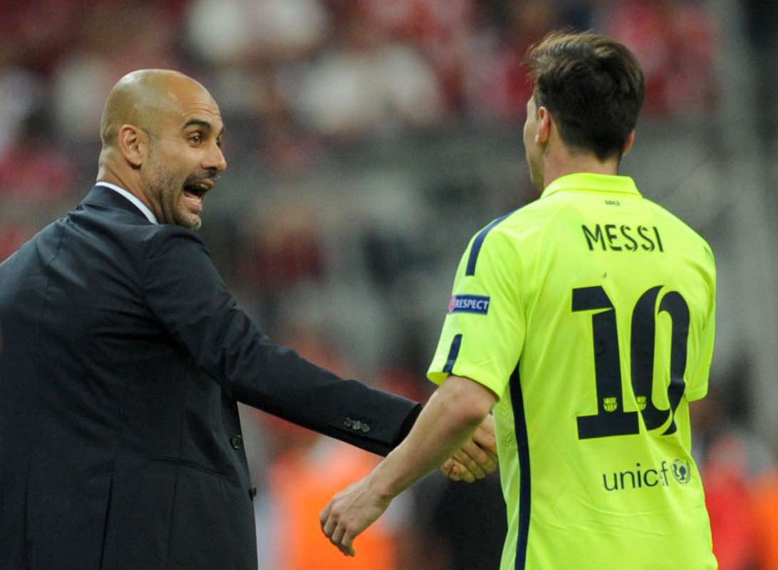 Il colloquio del 2020 tra Messi e Guardiola.