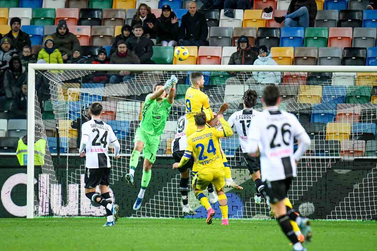 Gol Henry contro l'Udinese