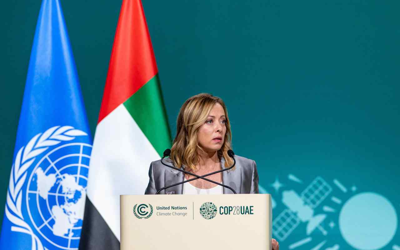Cop28, l'intervento del premier Meloni