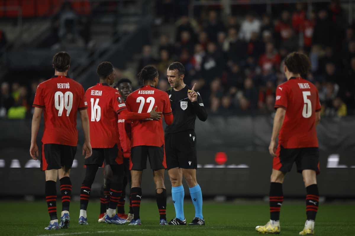 Annullato un gol al Rennes: ecco perché