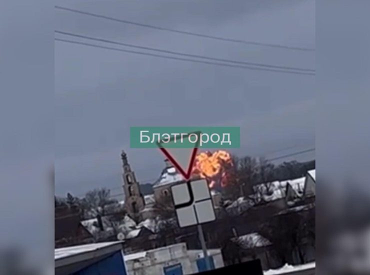 Esclusiva Riggi aereo abbattuto Belgorod