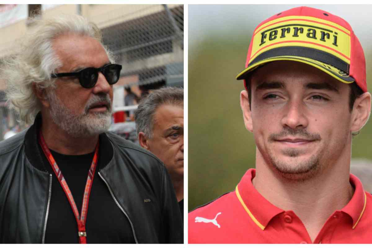 Briatore esclusiva rinnovo Leclerc