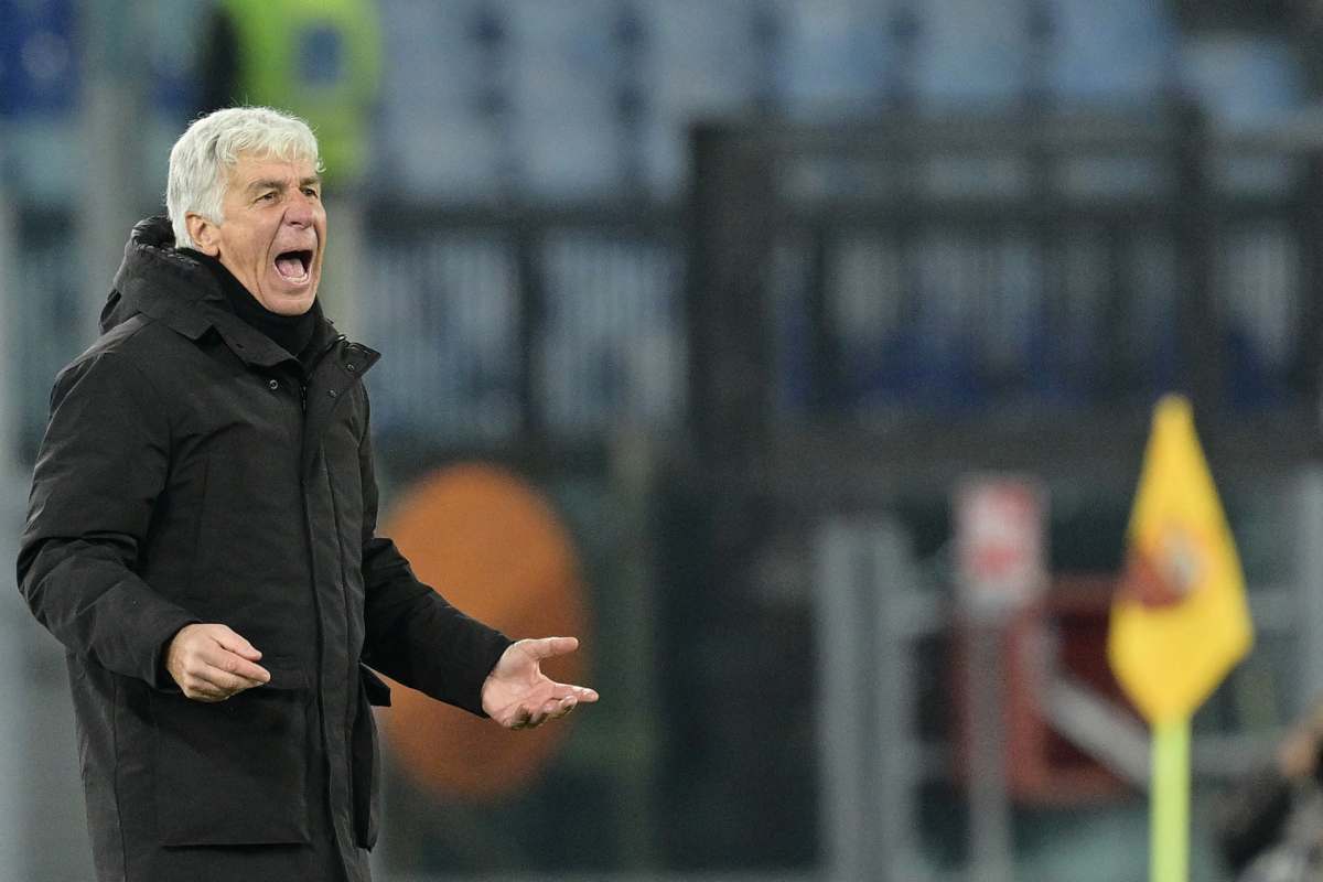 Gasperini una furia nel post-partita