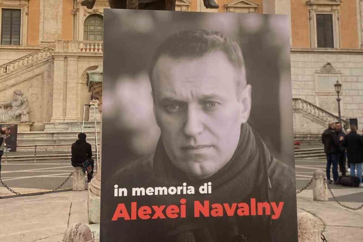 Fiaccolata Roma Navalny diretta