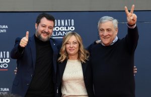 Basilicata, Meloni Salvini e Tajani insieme a Potenza