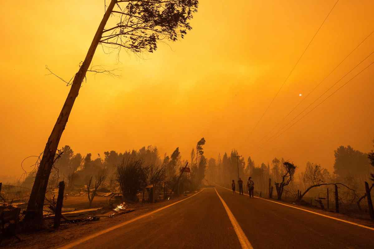 Italia cielo giallo motivo