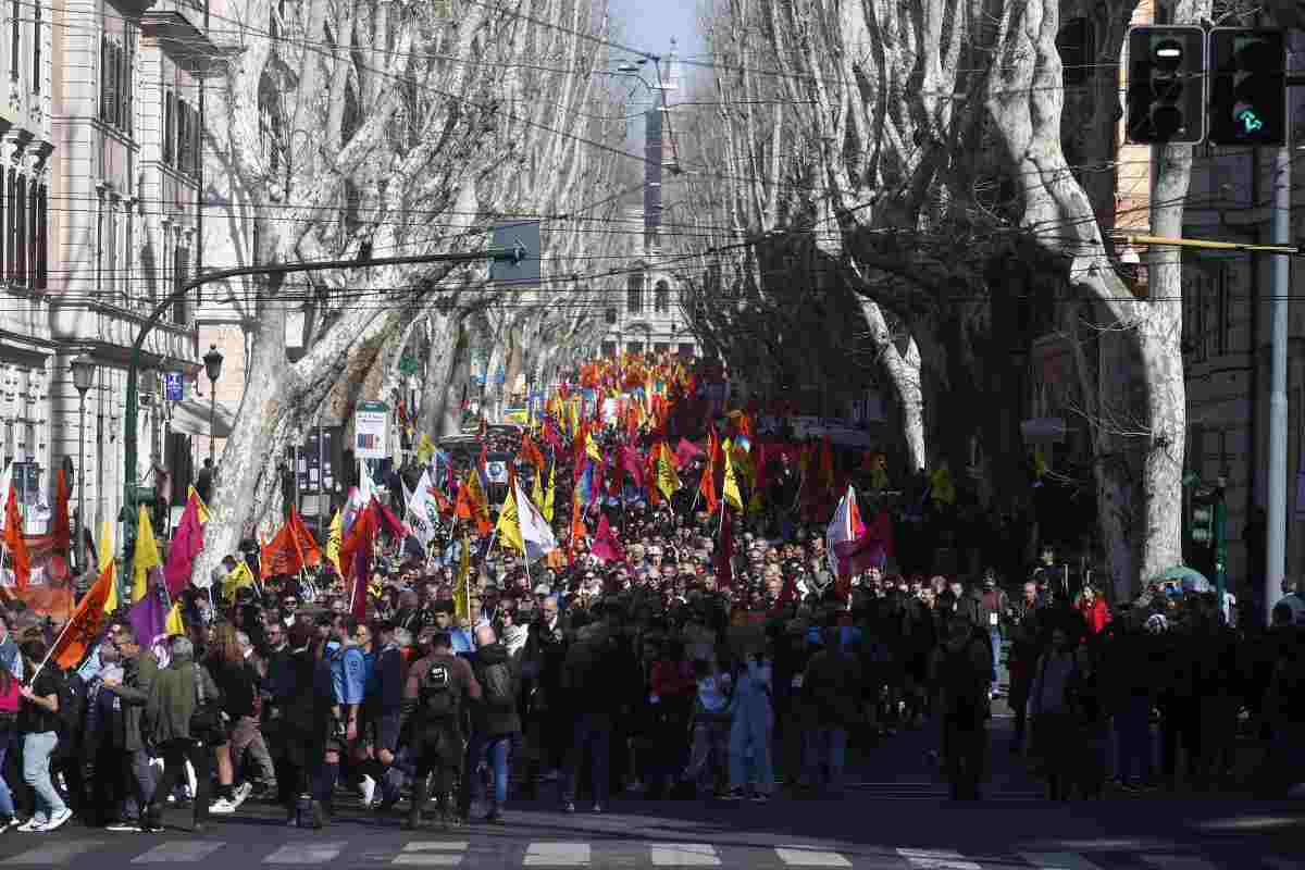 Diretta manifestazione mafia