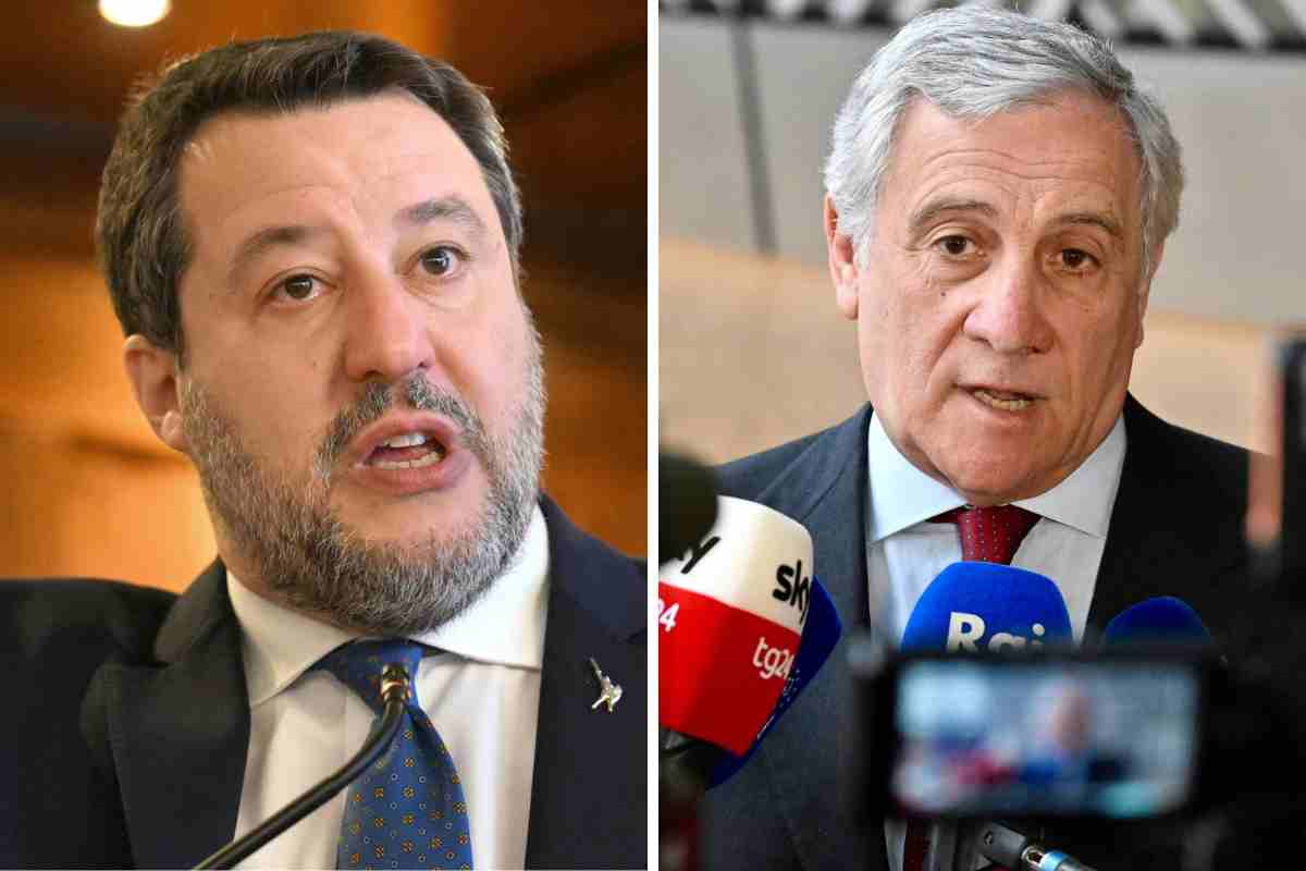 Matteo Salvini, Antonio Tajani 