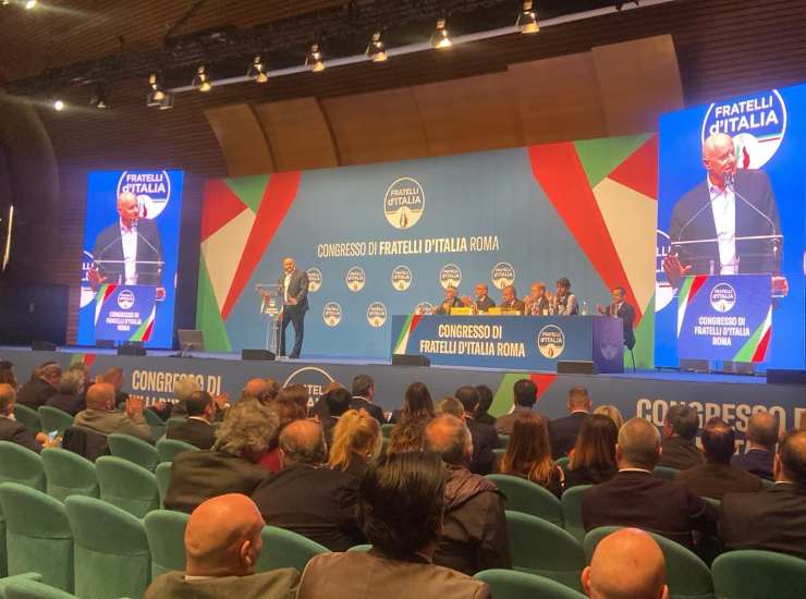 Diretta congresso romano FdI