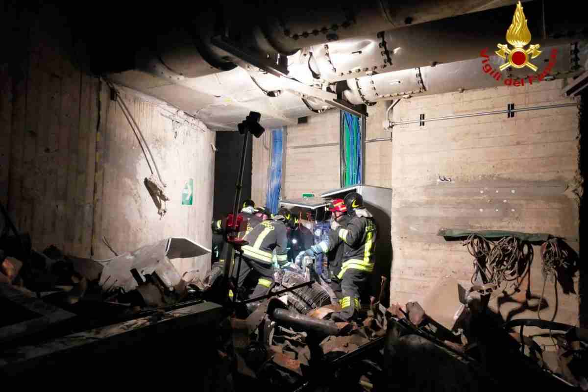 Ricerche tragedia Suviana 