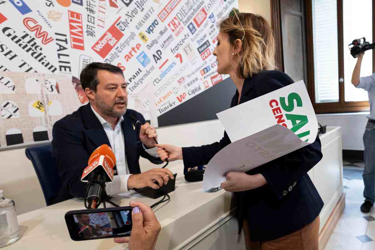 Salvini fuori onda Soldo