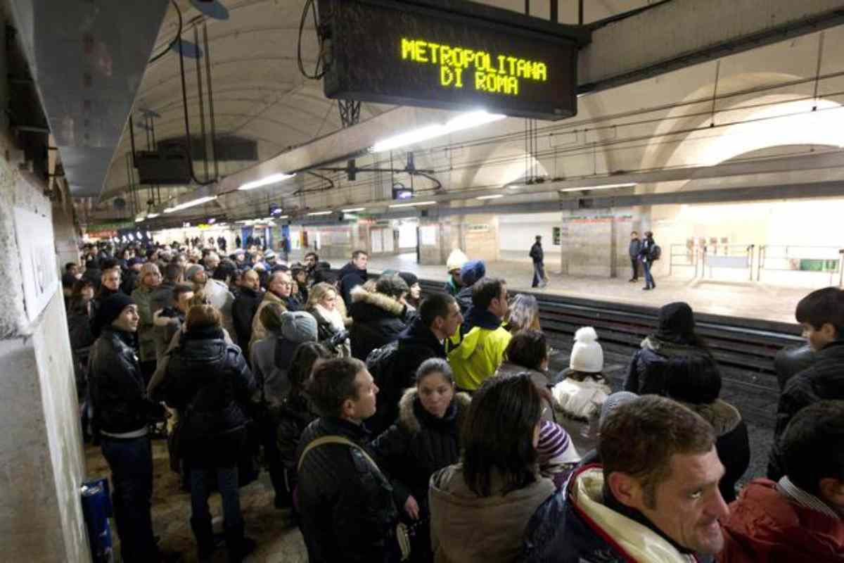 Roma metro al centro