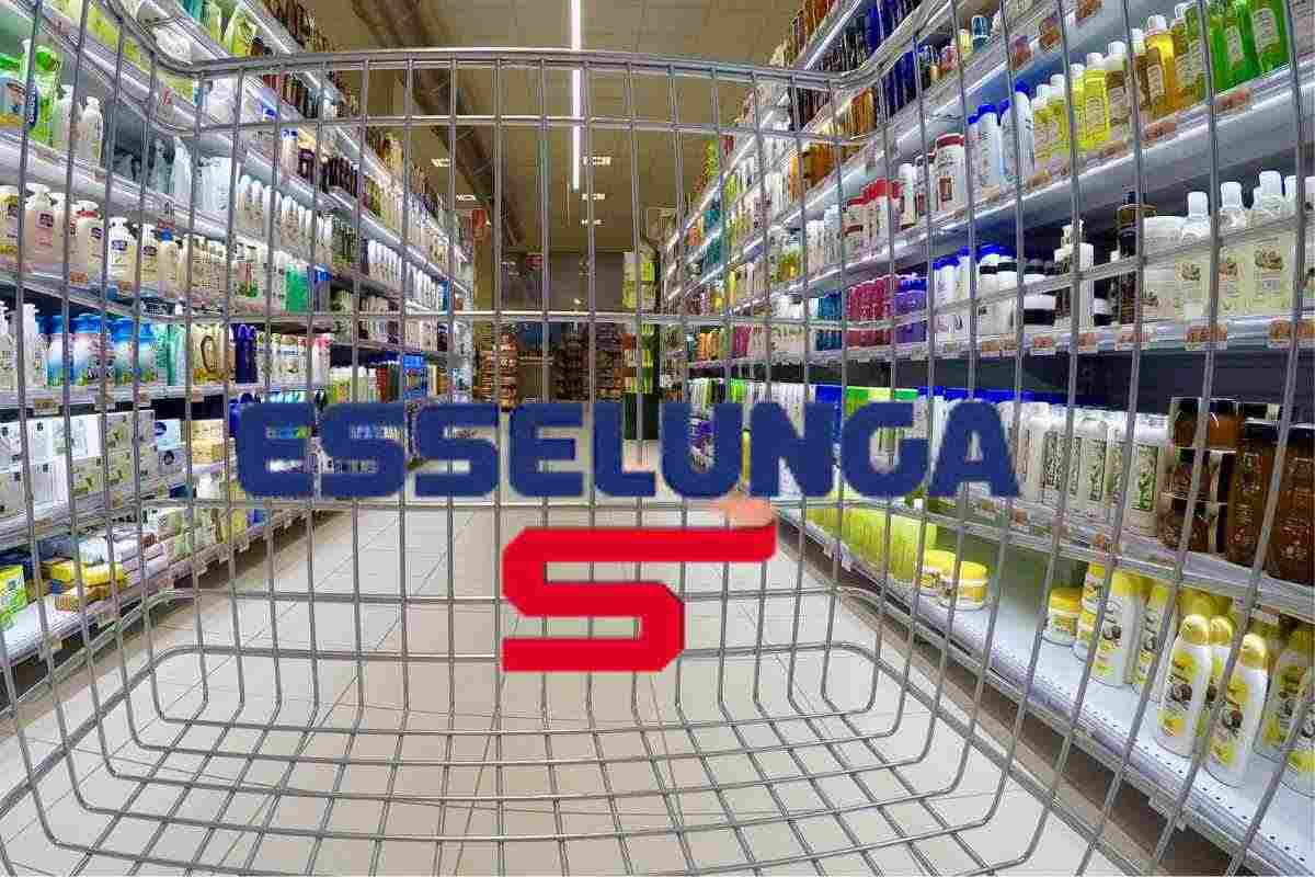 Carrello spesa e supermercato