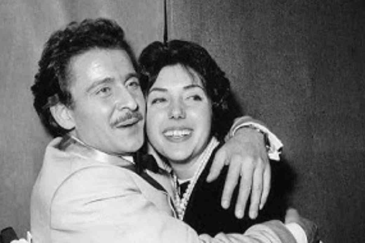 Domenico Modugno e Franca 
