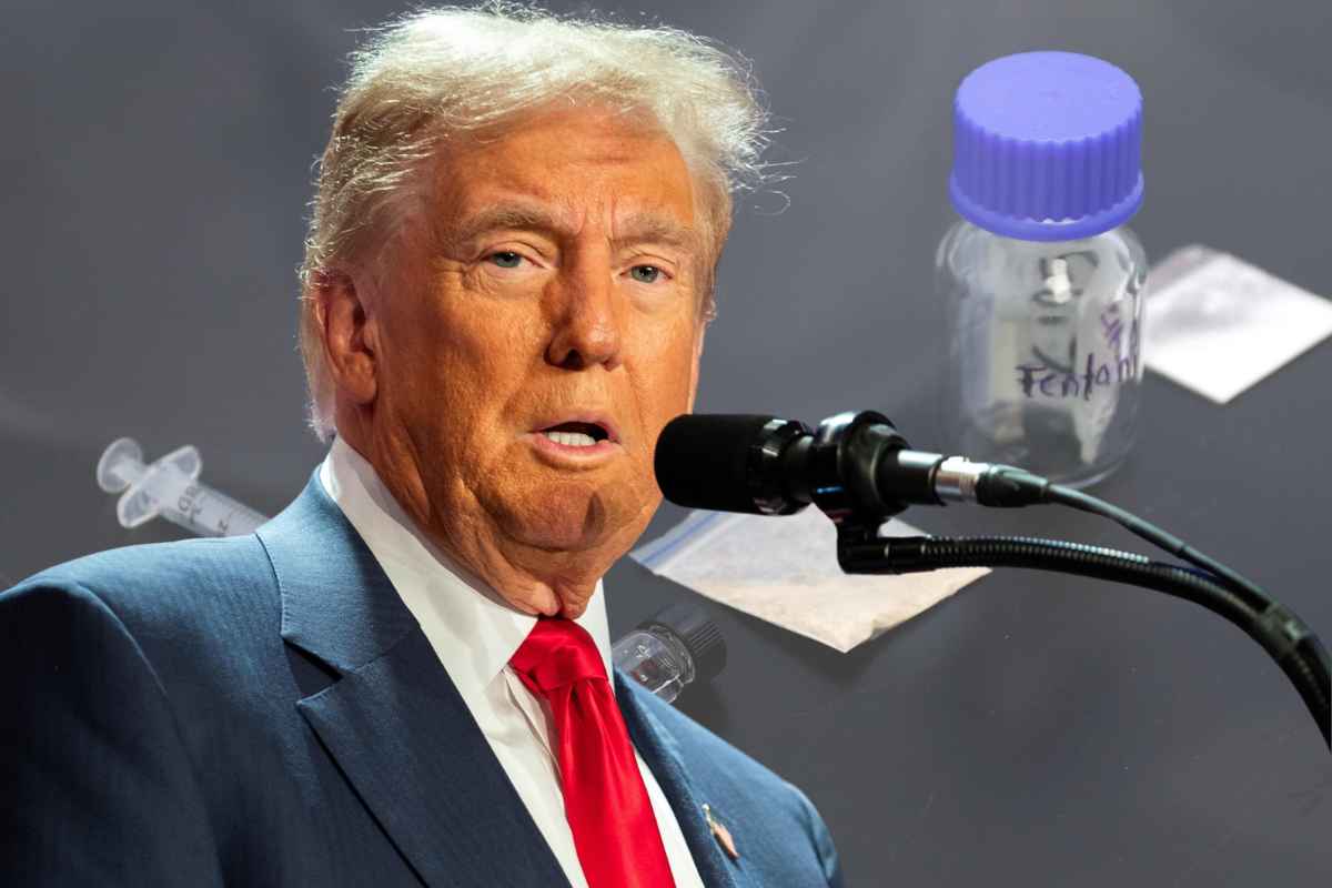 Donald Trump contro il fentanyl 