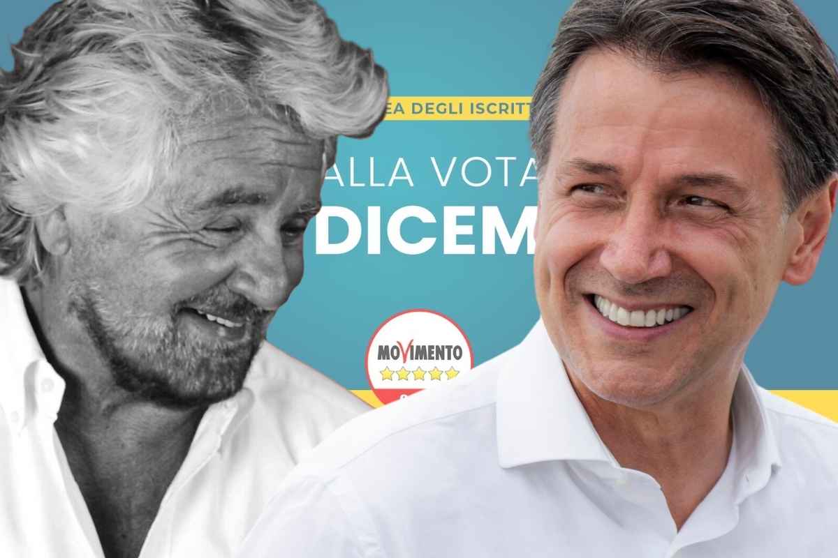 Beppe Grillo e Giuseppe Conte