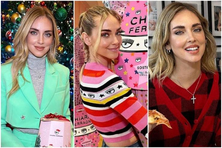 Chiara Ferragni mentre pubblicizzava sui social il pandoro e le uova di Pasqua