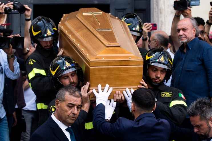 I funerali di Andrea Purgatori