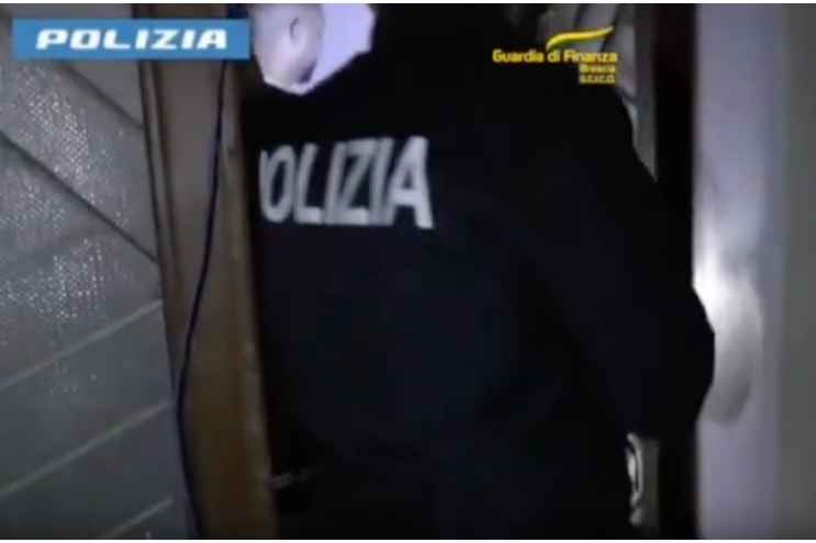 'Ndrangheta, il blitz della polizia a Brescia