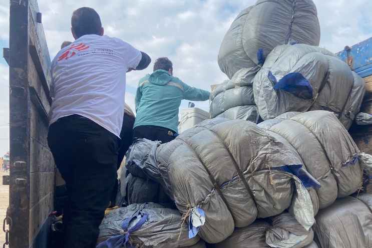 Sfollati, l'intervento di Msf