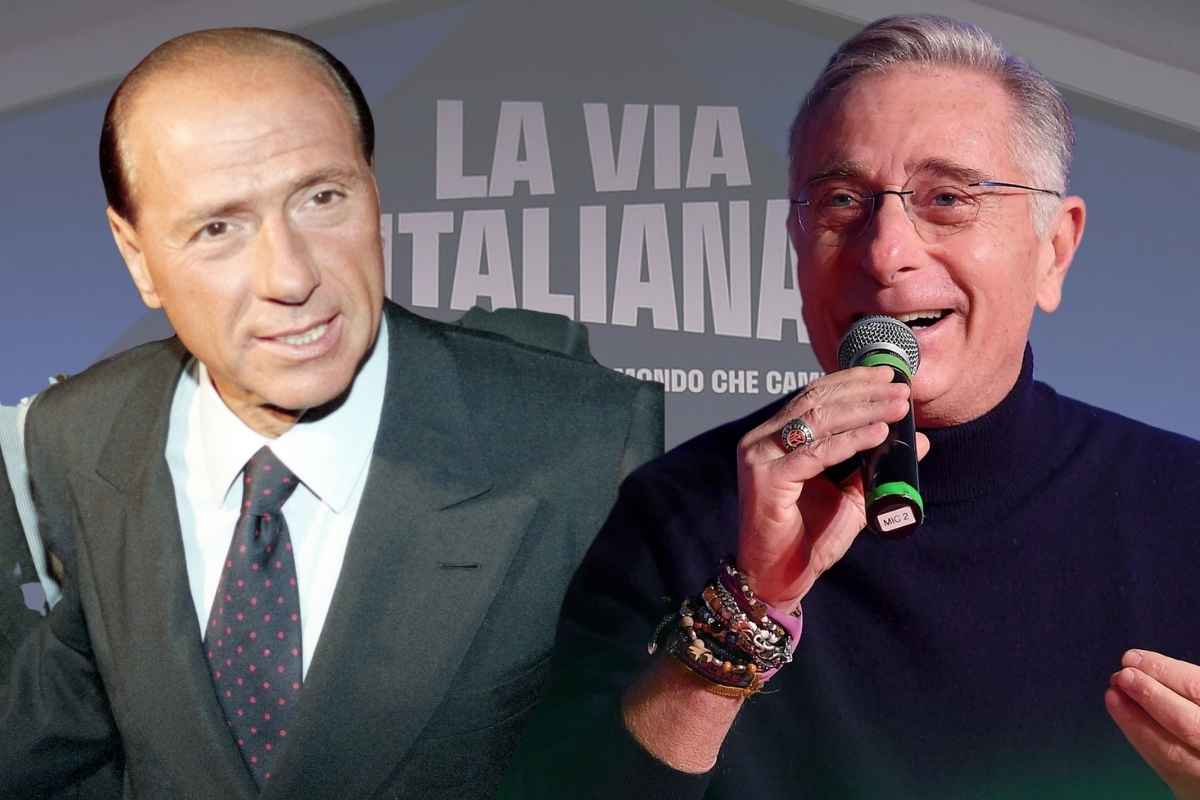 Silvio Berlusconi e Paolo Bonolis