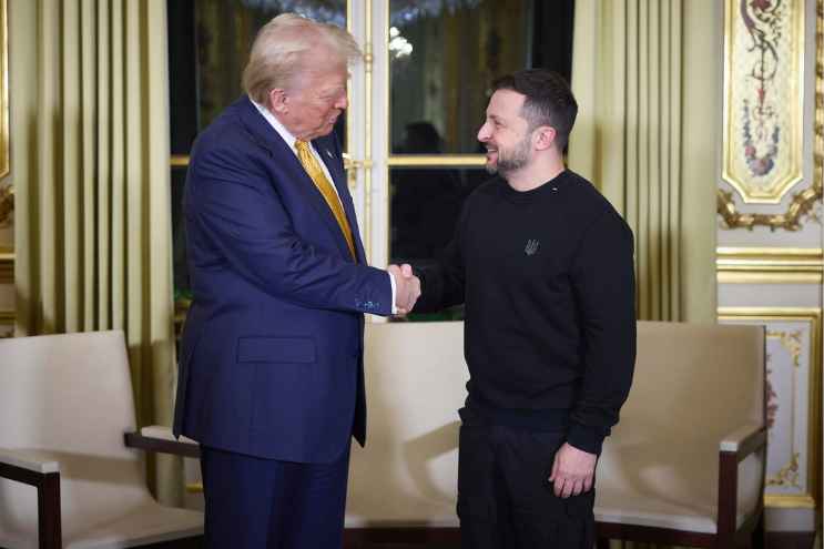 Donald Trump e Volodomyr Zelensky
