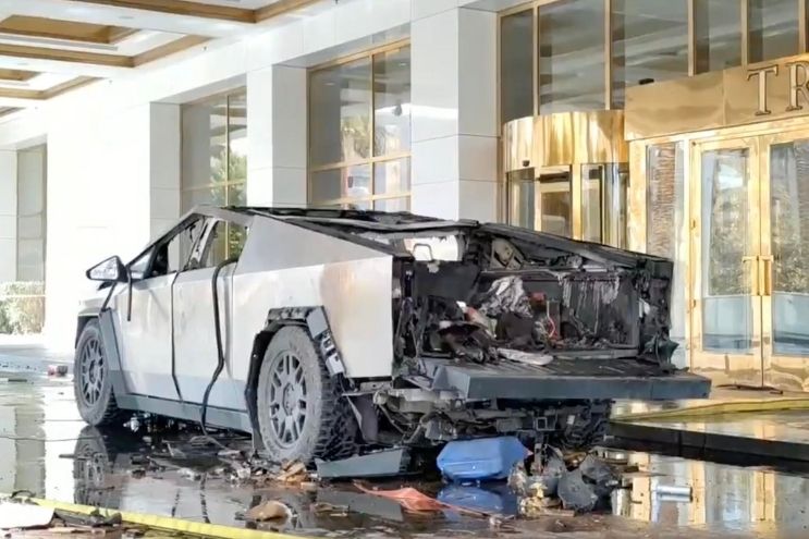 Esplosione Tesla Las Vegas