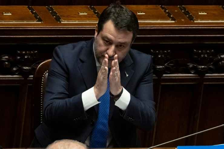 Il Ministro Matteo Salvini alla Camera