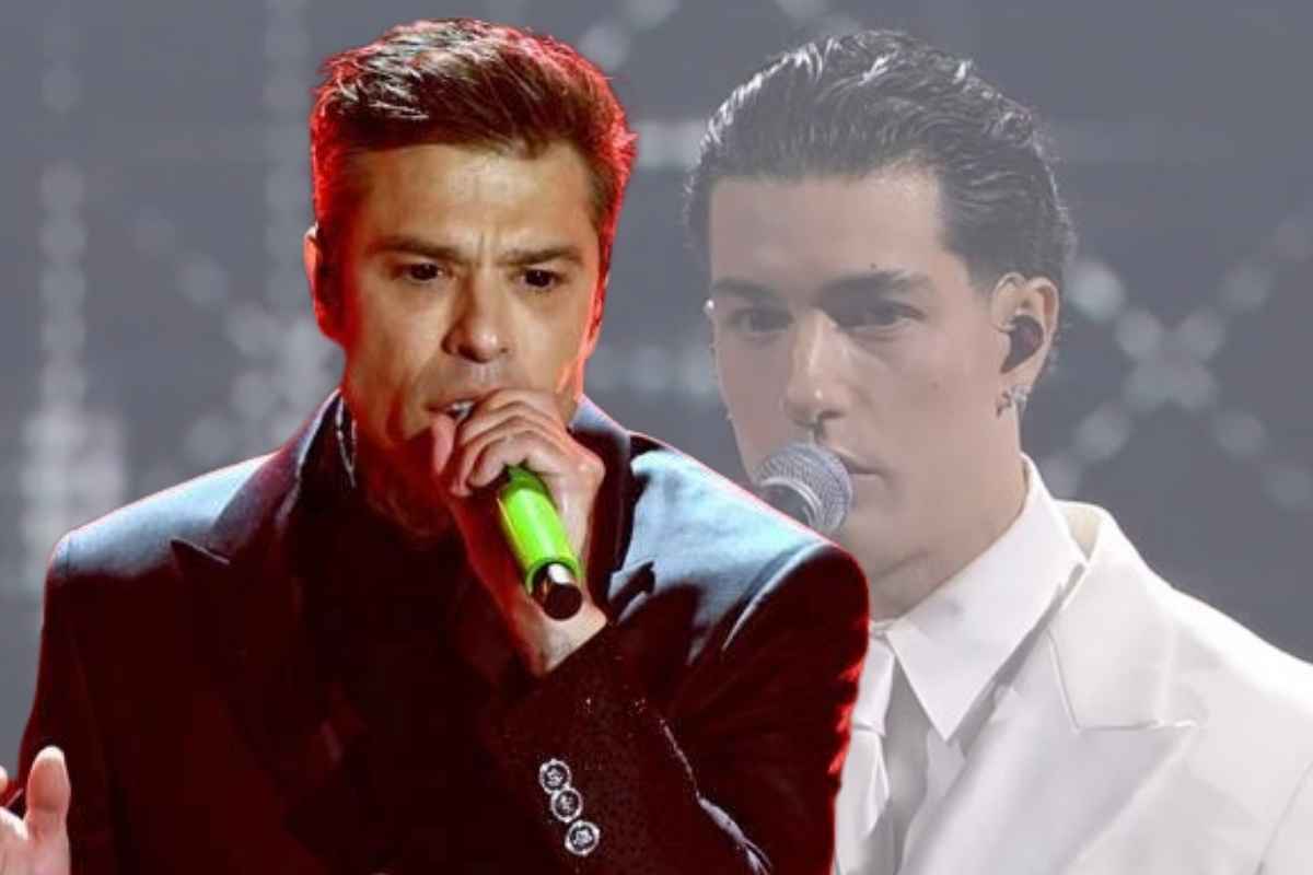 Fedez contro Tony Effe a Sanremo 2025