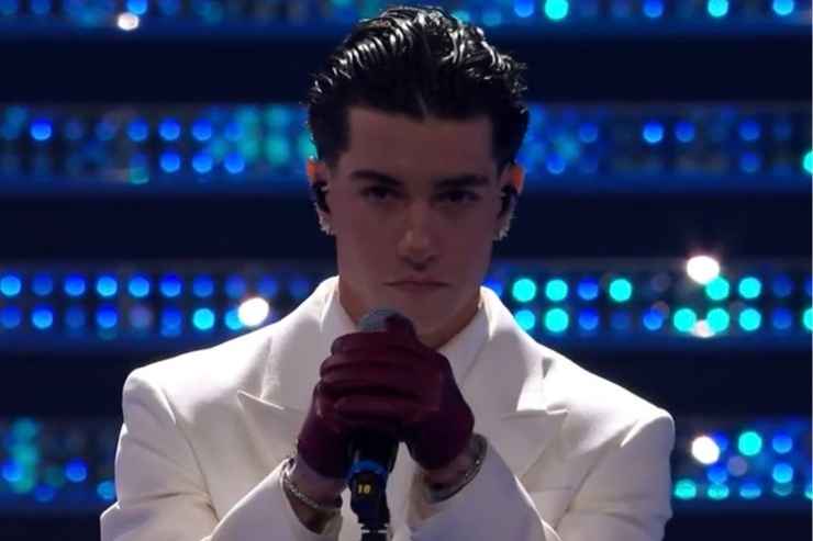 Tony Effe a Sanremo 2025