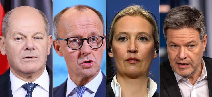 i candidati per le elezioni in germania