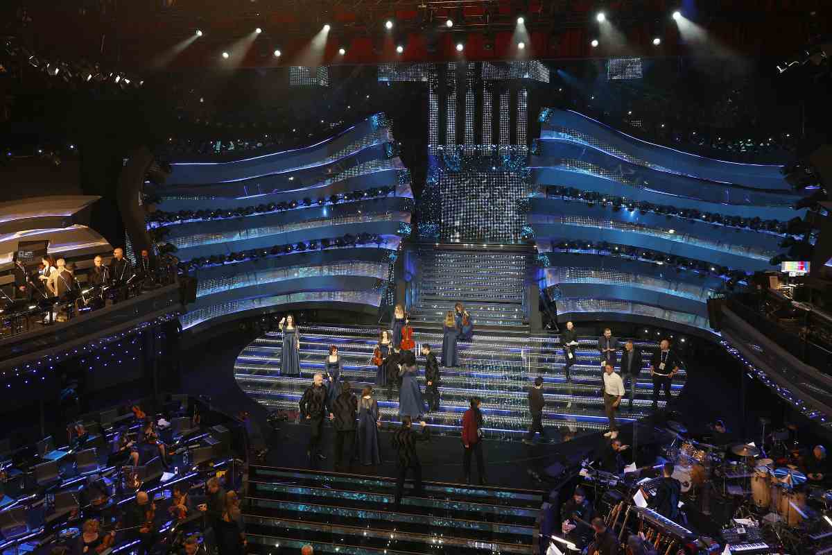 il palco di sanremo