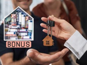 Consegna chiavi casa scritta bonus casa euro