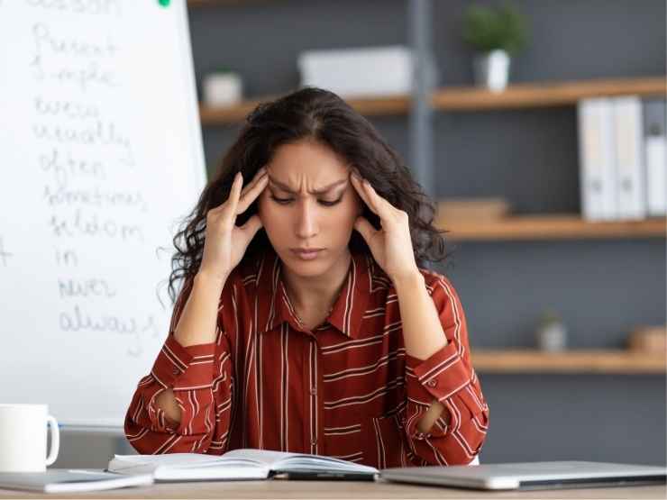 Docente preoccupata