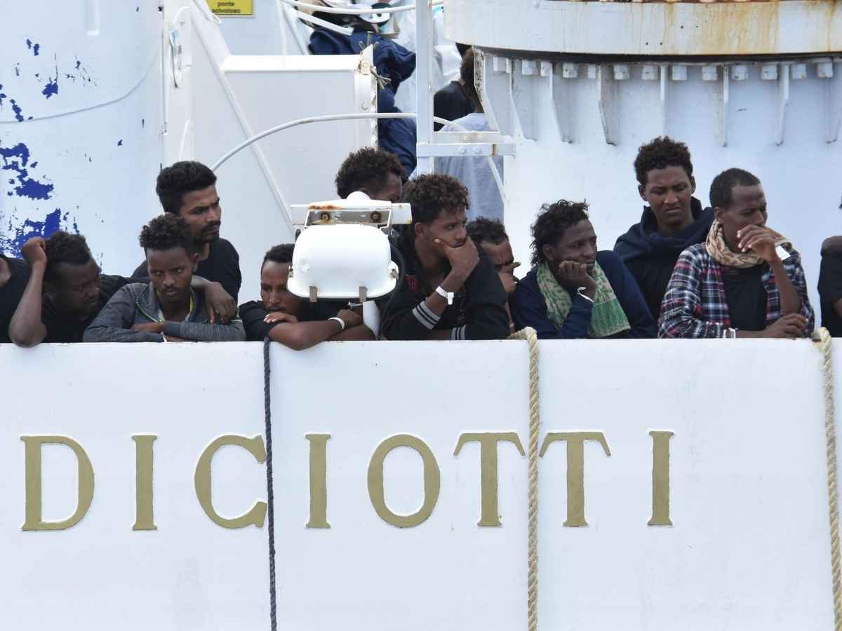 Nave Diciotti, migranti da risarcire