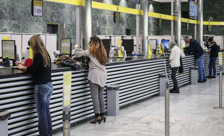 Ufficio postale cittadini sportello