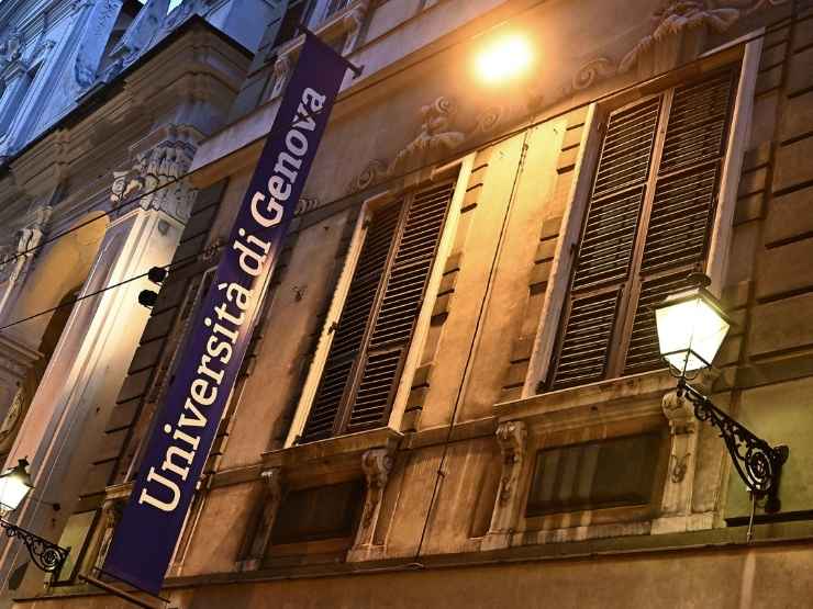 Veduta esterna dell'Università di Genova