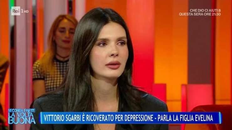 evelina sgarbi in tv