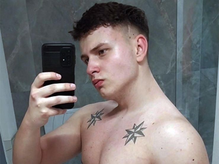 Bojan Panic in un selfie dai social