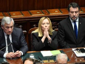 Giorgia Meloni alla Camera