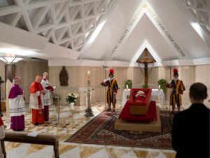 Papa Francesco Casa Santa Marta