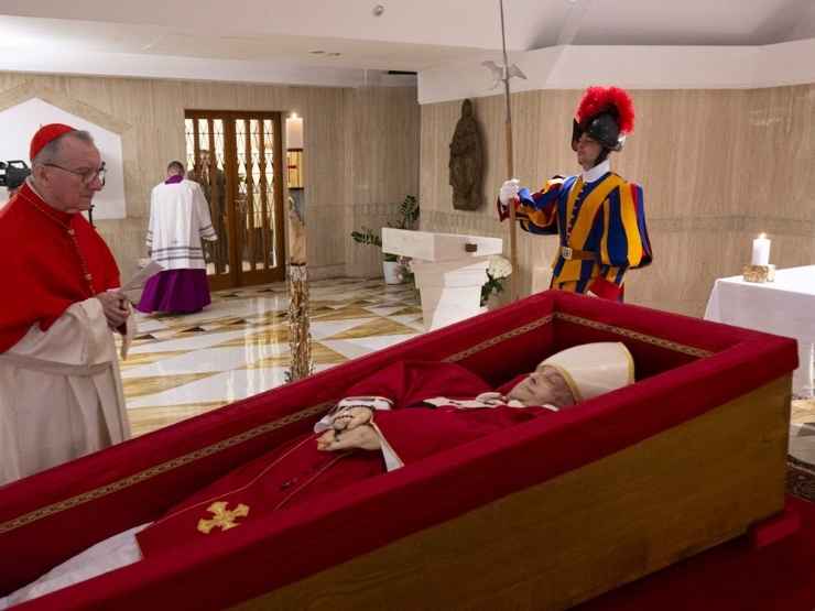Ultimo saluto Papa Casa Santa Marta