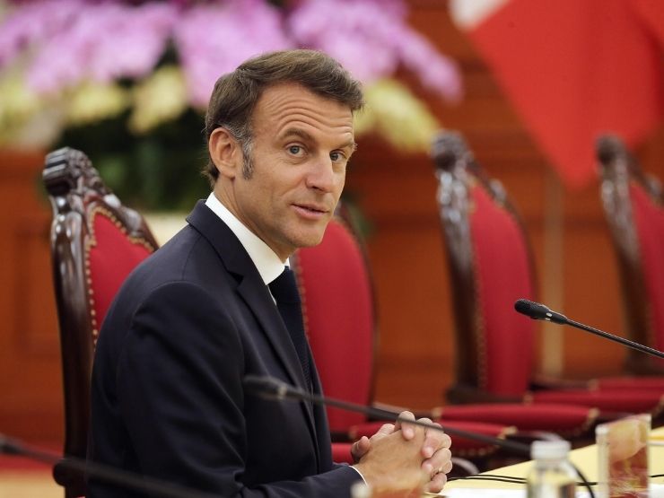 Emmanuel Macron in Vietnam