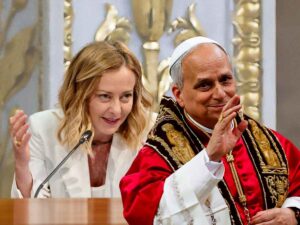 Giorgia Meloni e Papa Leone XIV