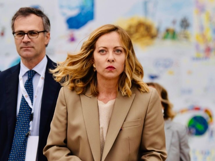 La premier Giorgia Meloni 