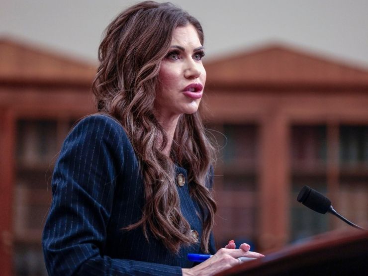 Kristi Noem, segretaria per la Sicurezza Interna Usa