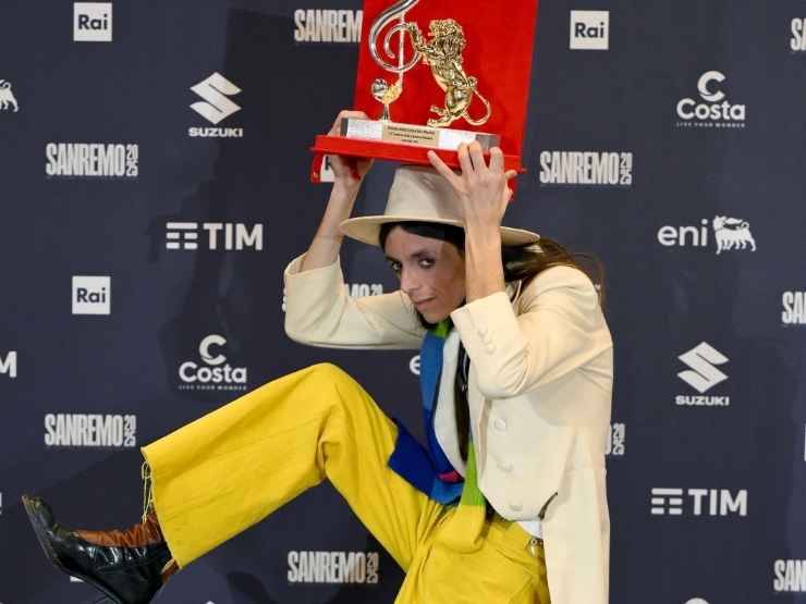 Lucio Corsi secondo posto Festival di Sanremo 2025