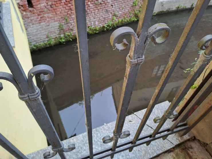 Martello di Garlasco nel torrente di Tromello
