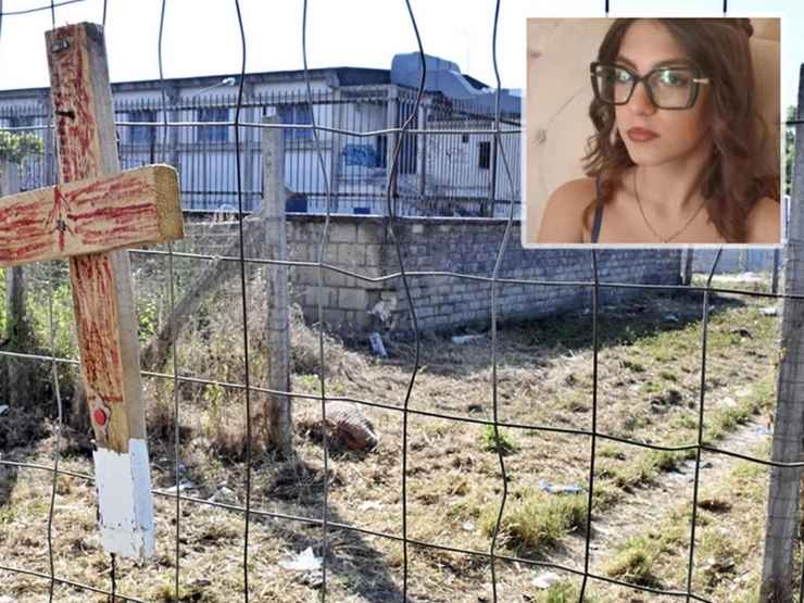 Il luogo dov'è stato ritrovato il cadavere di Martina Carbonaro